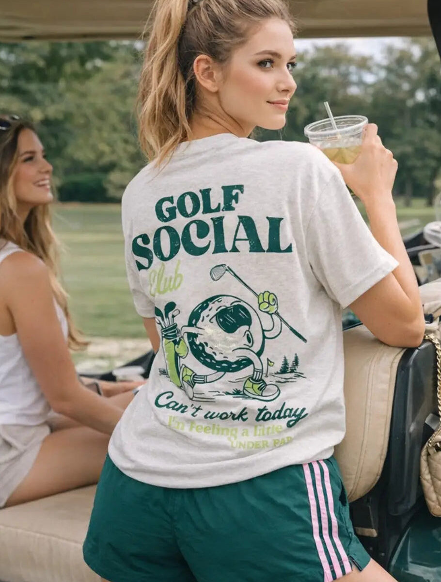 Golf Social Graphic T-Shirt